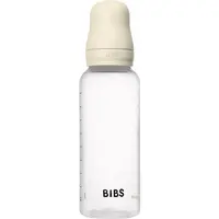 BIBS Anti-Colic Baby Bottle Latex antikoliková fľaša s kaučukovým cumlíkom Ivory 270 ml