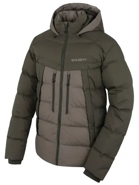 Husky  Durra M khaki, L Pánska páperová bunda