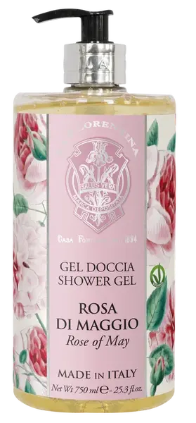 LA FLORENTINA Sprchový gél Rosa di Maggio 750 ml