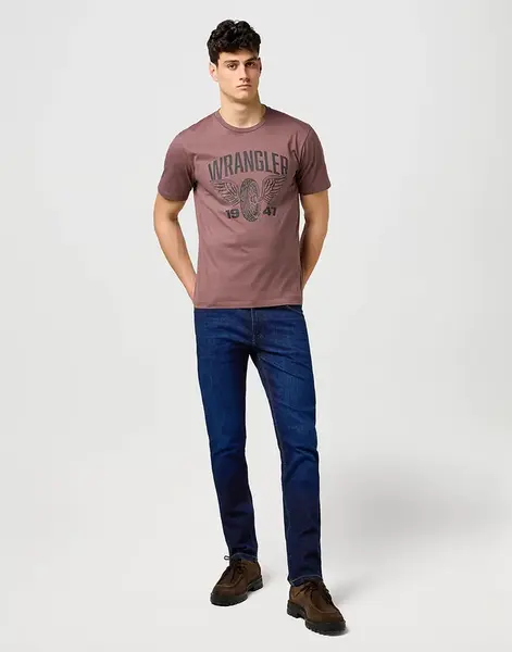 WRANGLER Džínsy  GREENSBORO RUSTIC NAVY 112370720 Veľkosť: 33/32
