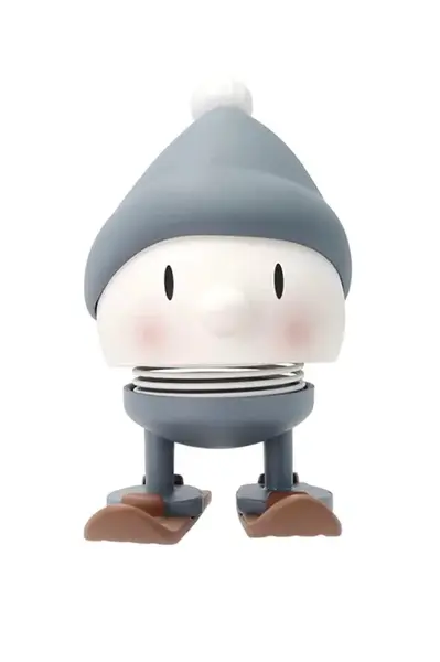 Dekorativní figurka Hoptimist Soft Skiing Bumble 6,1 x 7,2 cm více barev