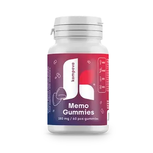 KOMPAVA Memo Gummies 180 mg / 60 cukríkov