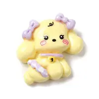 Opaque Resin Puppy Cabochons