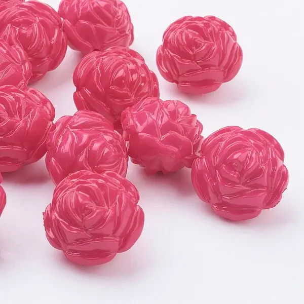 Opaque Acrylic Beads