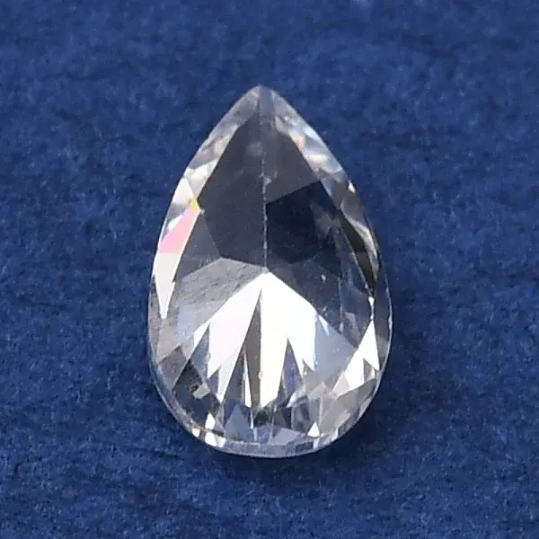 Teardrop-Shaped Cubic Zirconia Cabochons
