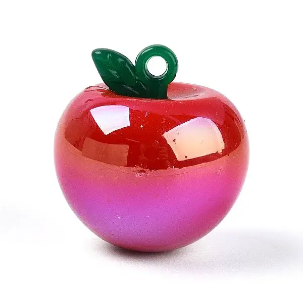 Plating Opaque Acrylic Pendants