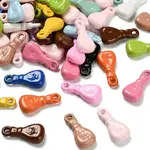 Baking Paint Opaque Acrylic Pendants