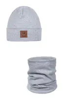 Dětský set čepice a nákrčník SMILE