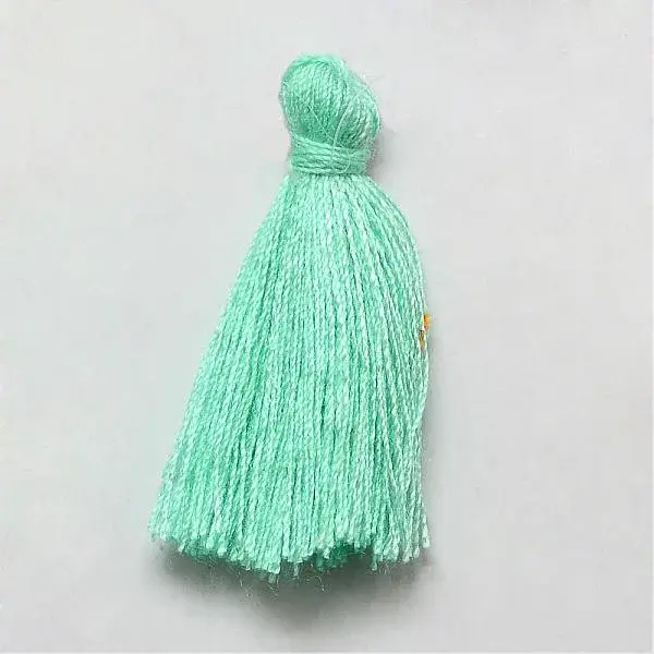 Handmade Polycotton(Polyester Cotton) Tassel Decorations