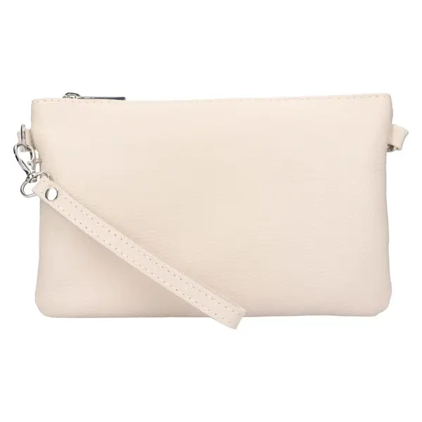 Dámské kožené plesové psaníčko Italia Tea - béžová