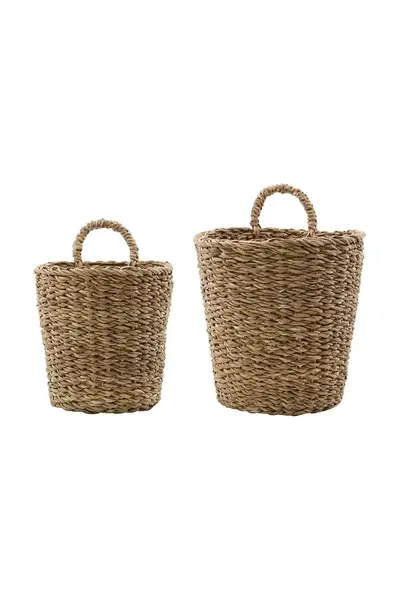 Sada ozdobných košíčků House Doctor HDHere 20 x 20 / 22 x 24 cm 2-pack