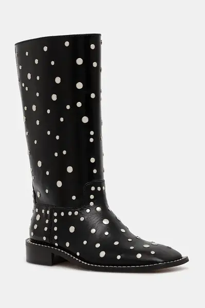 Kožené kotníkové boty Wales Bonner Studded Boot