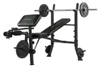 Tunturi Posilovací lavice bench press WB40 Compact Width Weight Bench