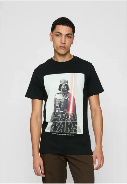 Black Star Wars Darth Vader logo T-shirt
