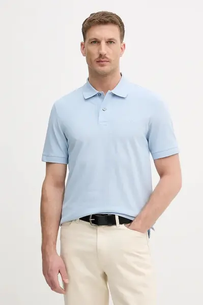 Bavlnené polo tričko BOSS Pallas