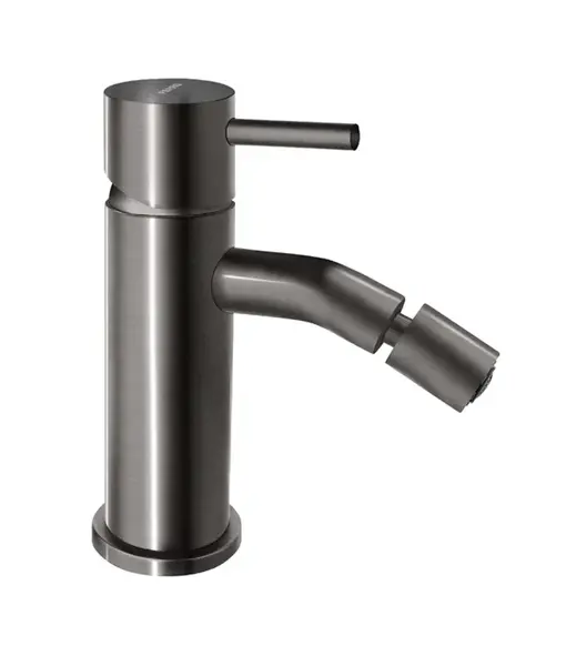 Novaservis Ferro Ciriculus - Bidetová batéria s výpusťou, gun metal BCK6GM