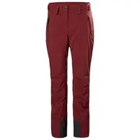 Helly Hansen W LEGENDARY INSULATED PANT Dámske lyžiarske nohavice, vínová, veľkosť
