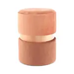 TABURET, dřevo, kov, textil, kompozitní dřevo, 35/46/35 cm