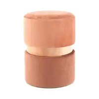 TABURET, dřevo, kov, textil, kompozitní dřevo, 35/46/35 cm