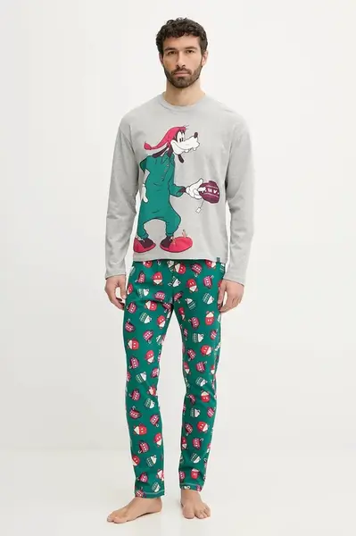 Bavlněné pyžamo United Colors of Benetton