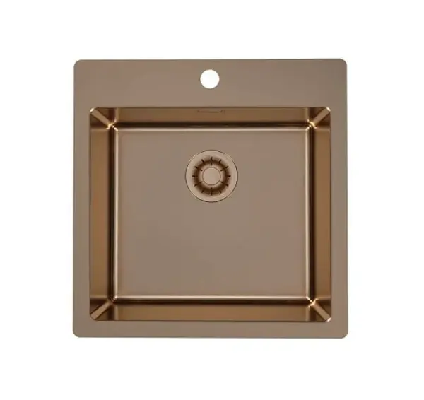 Alveus Pure Monarch - Dřez 52x53 cm, Quick-Close, copper 1149631
