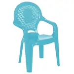 Modrá stolička Adria Lion