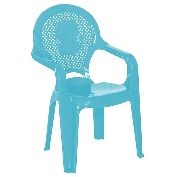 Modrá stolička Adria Lion