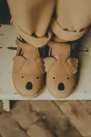 Dětské semišové polobotky Donsje Xan Classic Shoes Koala