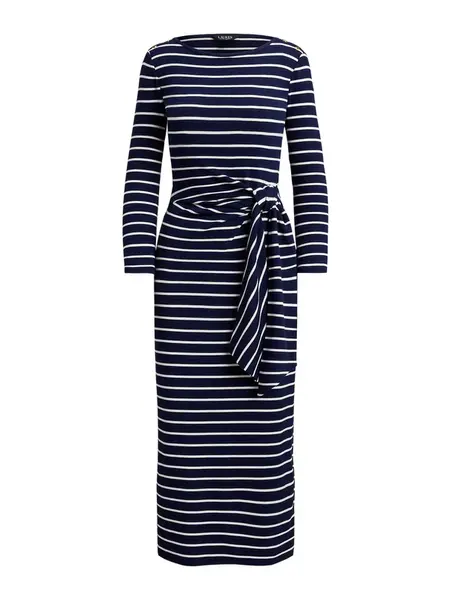 Lauren Ralph Lauren Šaty  námornícka modrá / biela