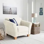 Sit & More KŘESLO, textil, krémová