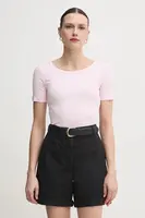 Tričko Tommy Hilfiger růžová barva