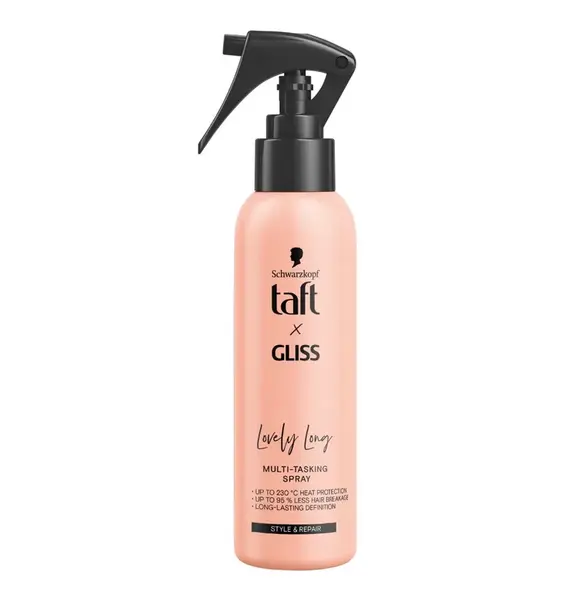 Taft x Gliss Lovely Long multifunkční sprej 150 ml