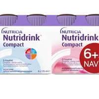 Nutridrink Compact 6+2 s příchutí neutral-jahoda 8x125 ml