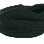 Baby Nellys Pletený nákrčník/komínek ® - černý