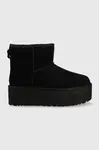 UGG Kožené sněhule UGG Classic Mini Platform
