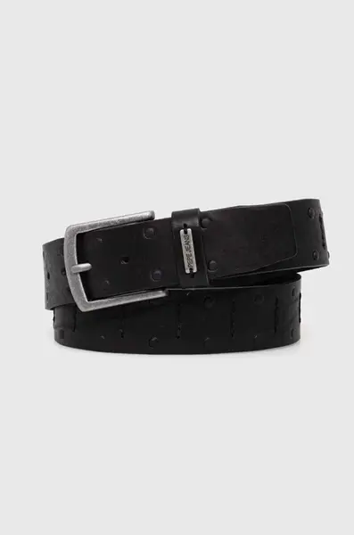 Kožený pásek Pepe Jeans KENT BELT