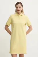Bavlněné šaty 2NDDAY Sophia žlutá barva, mini, 2522227329