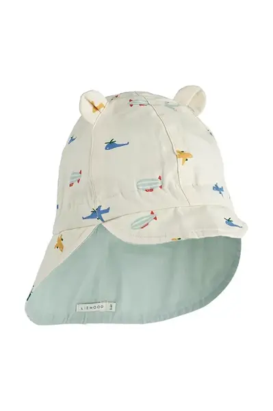 Oboustranná bavlněná čepice pro děti Liewood