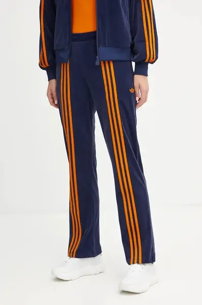 Velurové teplákové kalhoty adidas Originals 70s Velour Track Pant
