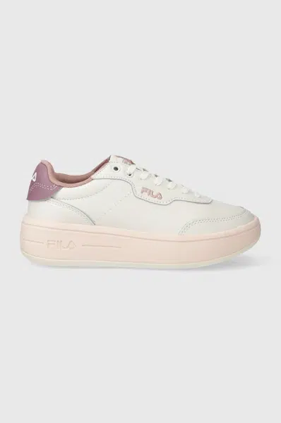 Kožené tenisky Fila PREMIUM růžová barva, FFW0337