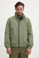 Bunda Tommy Jeans pánská, zelená barva, přechodná, DM0DM15382