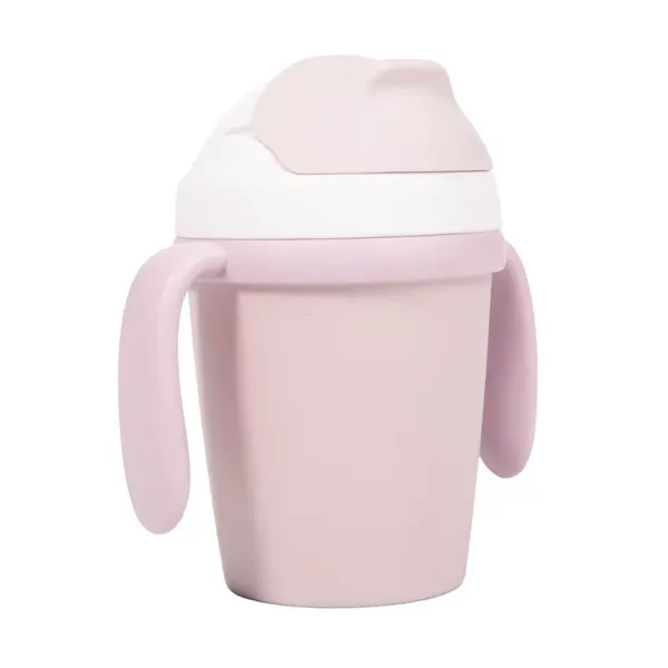 Bo Jungle Hrníček se slámkou CPLA 1 ks Pink