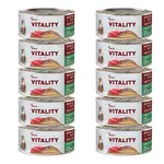 Akinu VITALITY Tuňák & síh konzerva pro kočky 10 x 70 g