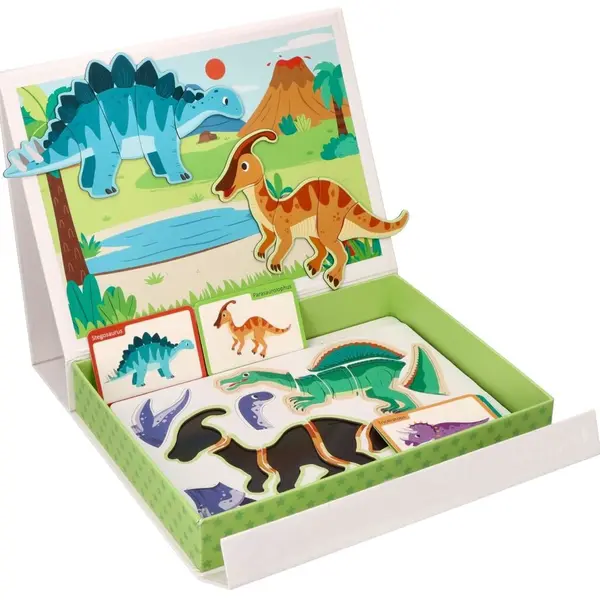 Adam Toys Magnetická vkládačka/puzzle, Dinosaurus