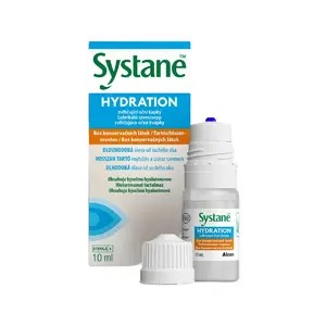 Systane Hydration bez konzervačních látek zvlhčující oční kapky 10 ml