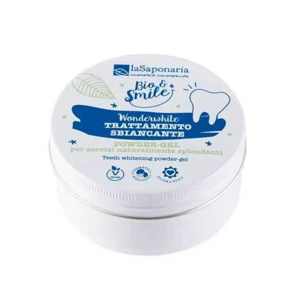 laSaponaria Prášková pasta na bělení zubů WonderWhite BIO 50 g