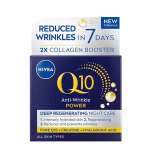 Nivea Q10 Power Zpevňující noční krém proti vráskám 50 ml