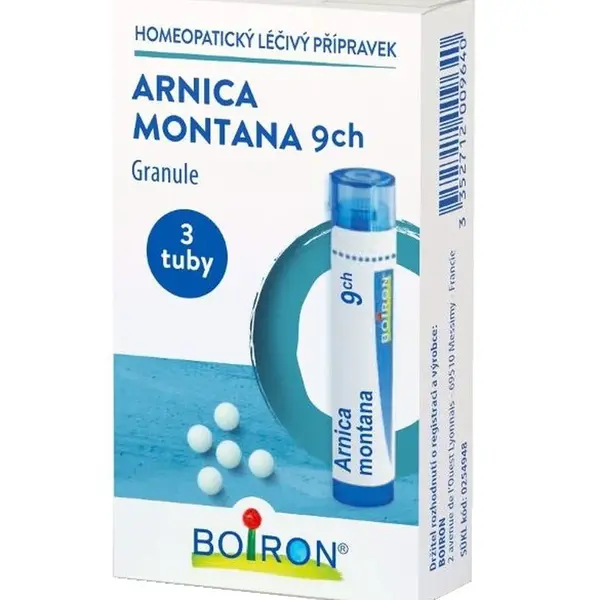 Boiron ARNICA MONTANA CH9 granule 3x4 g