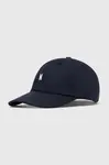 Bavlněná baseballová čepice Norse Projects tmavomodrá barva, N80.0001.7004-7004