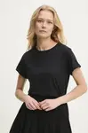 Bavlněné tričko Answear.LAB dámské, černá barva
